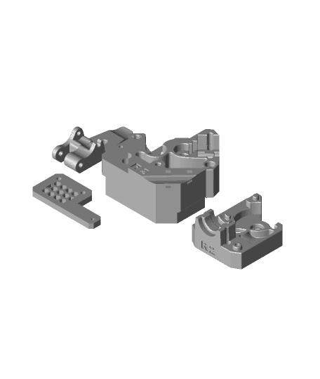 Prusa Mini Extruder Section - BMG Version 3d model