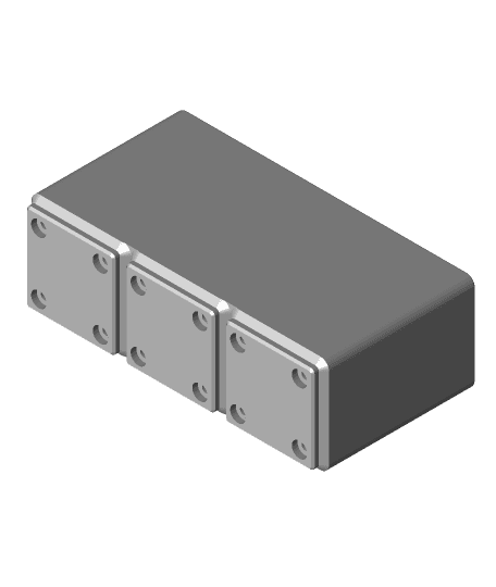 Gridfinity 115mm Cut-Off Disc Caddy.stl 3d model