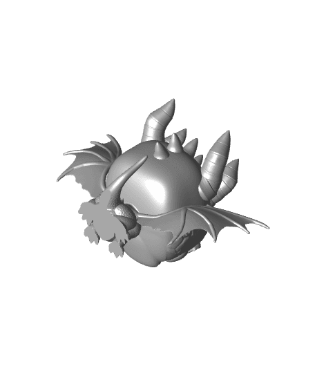 Funko Pop Style Dragon Mesh Mayhem 3d model