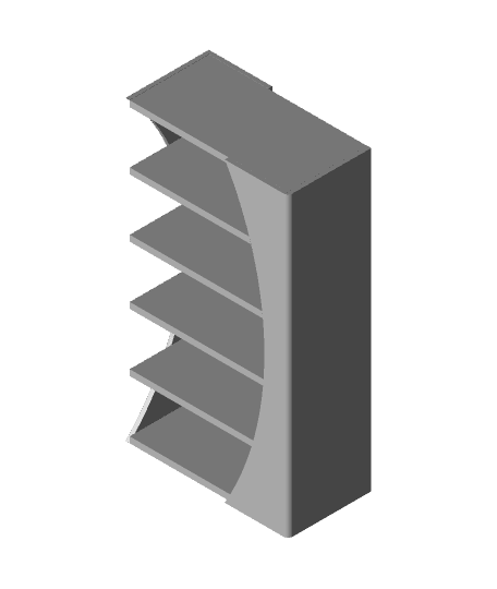 MODERN BOOKCASE v2.stl 3d model