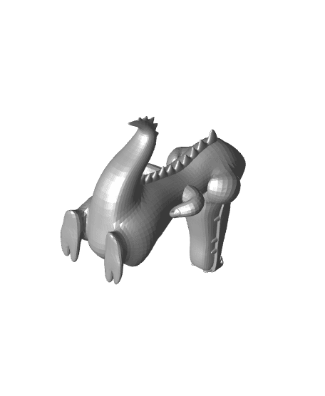 crocodile.stl 3d model