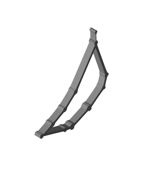 capricorn sticks.obj 3d model