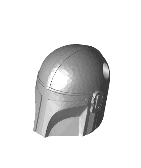 Mandalorian Pendant or Charm 3d model