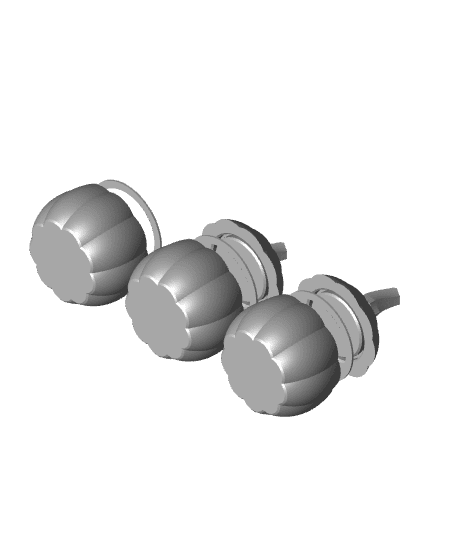 Simple Pumpkin Container 3d model