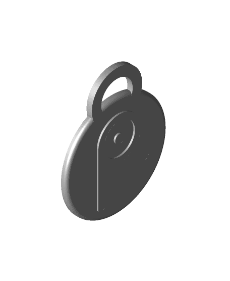 POKEMON UNOWN MMU KEYCHAIN OR BAG PULL  “R” 3d model