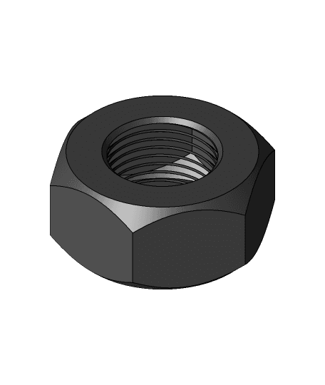 Hex Nut v1.stl 3d model