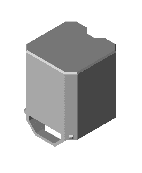 1x1x1-Deep - Multibin Simple Drawer 3d model