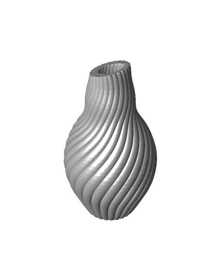 TWIST VASE 3d model