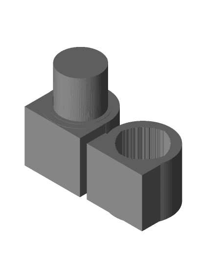 Pin and Socket 3d model