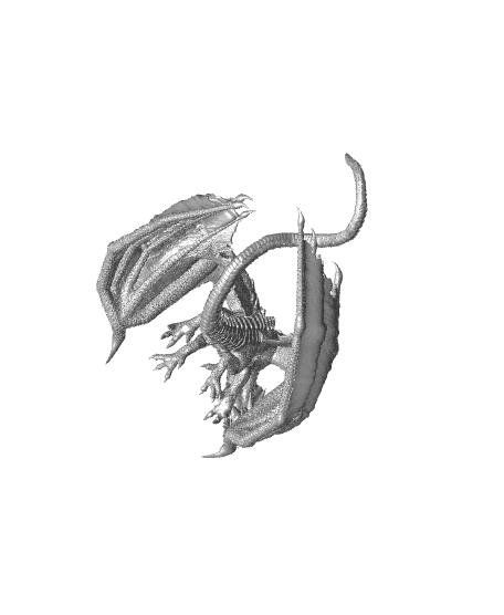 White Dragon Pack 3d model