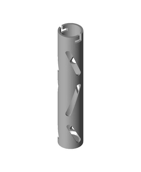 Twist lock cylinder 130mm 3d model