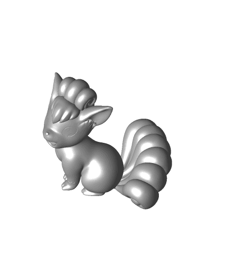 Vulpix(Pokémon) 3d model