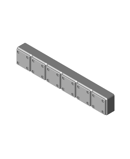 Gridfinity Trays for Wera 816 RA 3d model