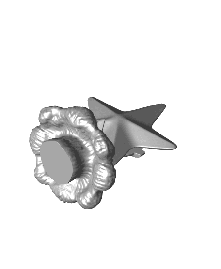 Pokemon Staryu #120 - Optimized for 3D Printing 3d model