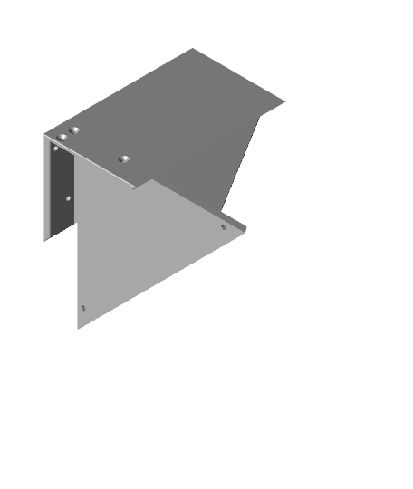 Grow Light Bracket 2.0 v7.stl 3d model