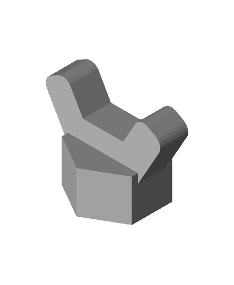 NUT TO WING NUT.STL 3d model