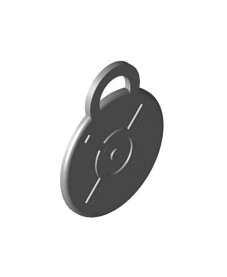 POKEMON UNOWN MMU KEYCHAIN OR BAG PULL  “X” 3d model