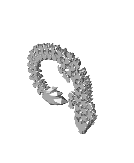 Spike Crystal Shard Dragon 3d model