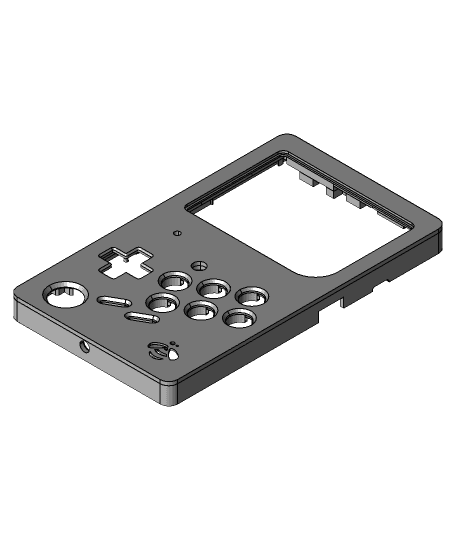 "Bumblebee" Handheld Console (3D & CNC) 3d model