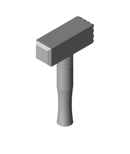 Meat Mallet v2.stl 3d model