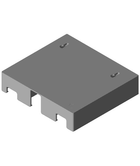 FIFO Battery Dispenser - AA AAA D 3d model