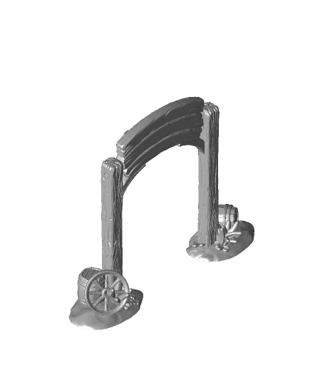 Market Gate 3d model