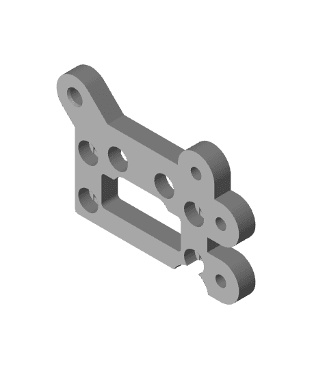 HMG7.2 Alfawise U20-U30 Gantry Adapter.stl 3d model