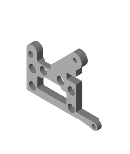 HMG7.2 Anycubic Mega Zero Gantry Adapter.stl 3d model