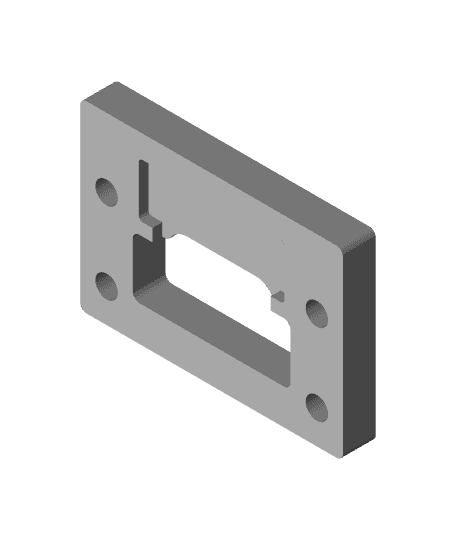 HMG7.2 Anycubic i3 Mega S Gantry Adapter.stl 3d model