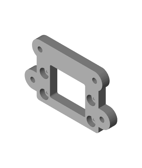 HMG7.3 Anet A8 Plastic Gantry Adapter.stl 3d model