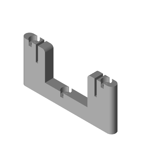 HMG7.3 Linear Rail Bottom Belt Bracket V2.stl 3d model