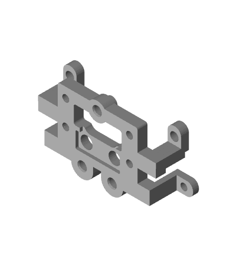 HMG7.3 Neptune 3 Pro-Plus-Max Gantry Adapter V2.stl 3d model