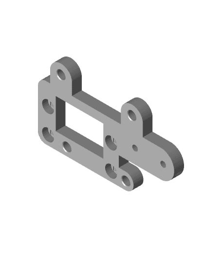 HMG7 BigTreeTech HermitCrab Gantry Adapter.stl 3d model