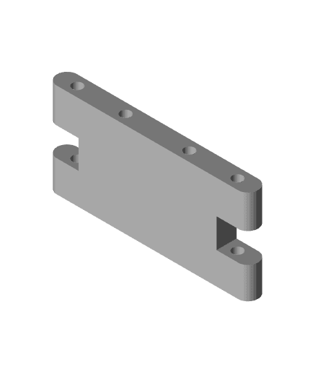 HMG7 Box Linear Rail X Carriage Bottom.stl 3d model