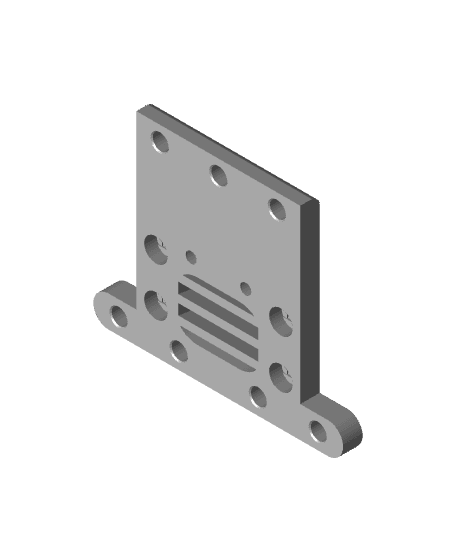 HMG7 Box Linear Rail X Carriage Front.stl 3d model