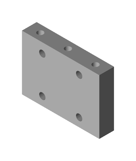 HMG7 Box Linear Rail X Carriage Top.stl 3d model