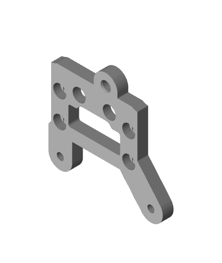 HMG7 CR-10 V2-V3 Gantry Adapter.stl 3d model