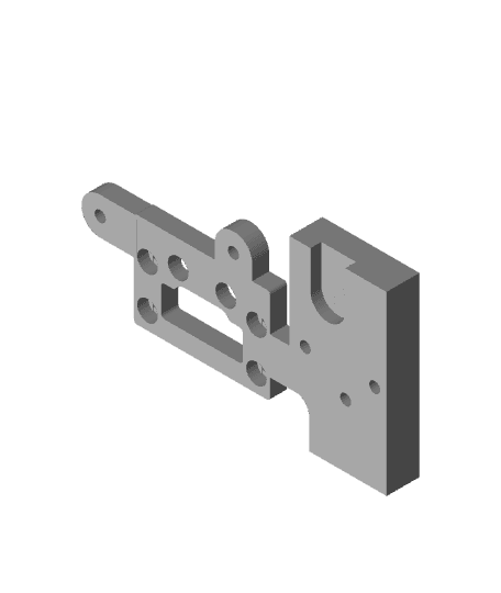 HMG7 CR-6 SE Special 2 Gantry Adapter.stl 3d model