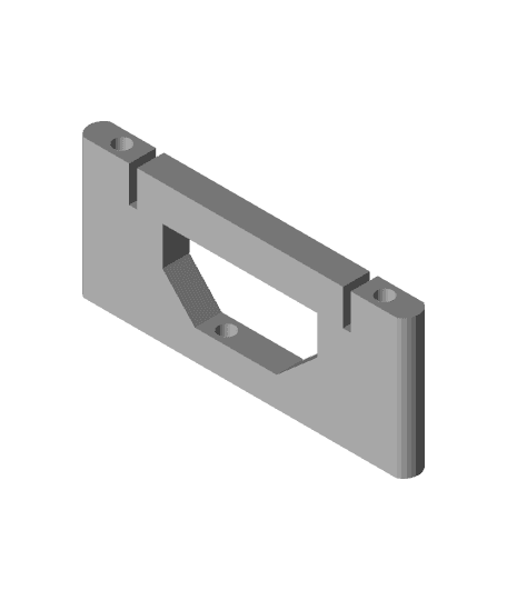 HMG7 Linear Rail Top Belt Bracket.stl 3d model