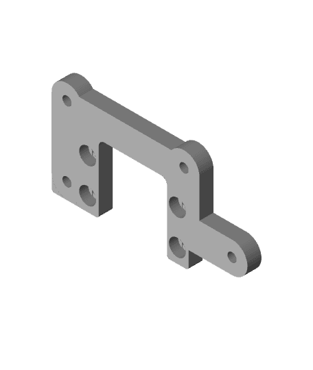 HMG7 MSDD Ender 5 Gantry Adapter.stl 3d model