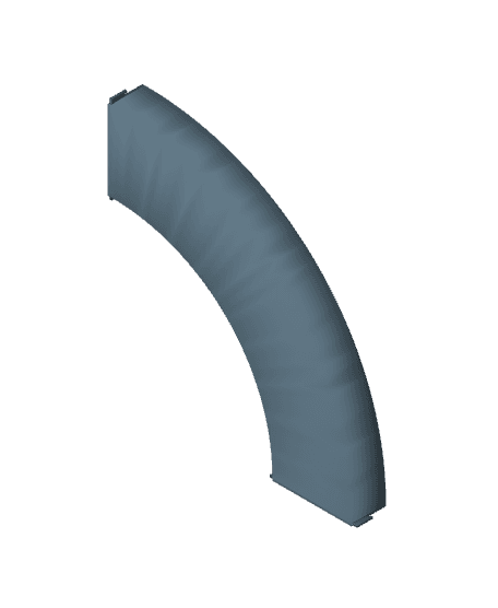 1 Lane 90 Degree corner 250mm Inner radius.3mf 3d model