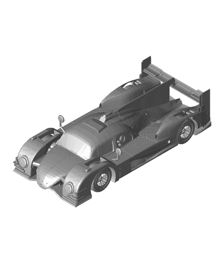 Vw Beetle LeMans 3d model