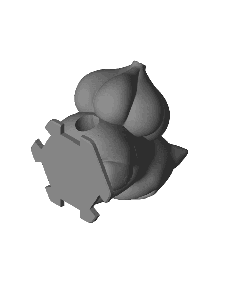 Hextraction Bulbasaur Ramp Tile 3d model