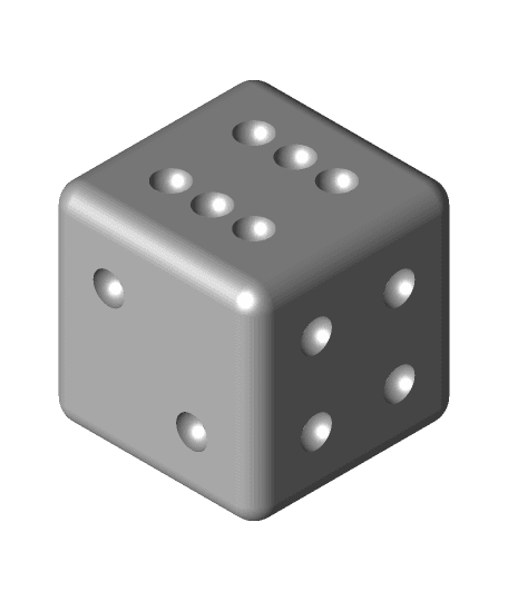 Dice 3d model