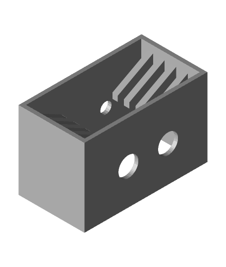 shredder w inserts 3d model