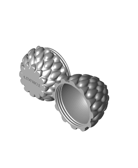 Dragon Egg Keychain 012 by TORUA3D 3d model