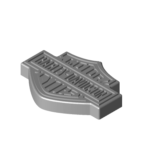 Harley-Davidson Box 3d model