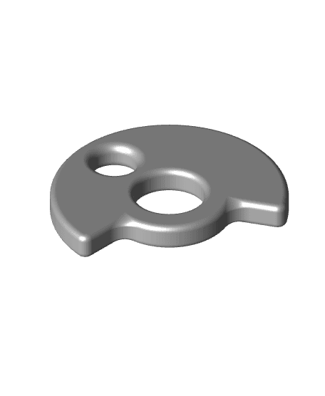 BMW R1250GS/GSA Headlight Protector Washer 3d model