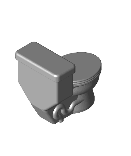 Potty Bank 3d model