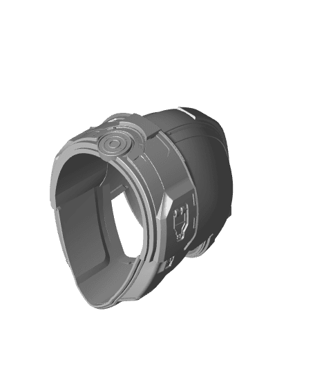 HELLDIVERS DP-40 HELMET 3d model